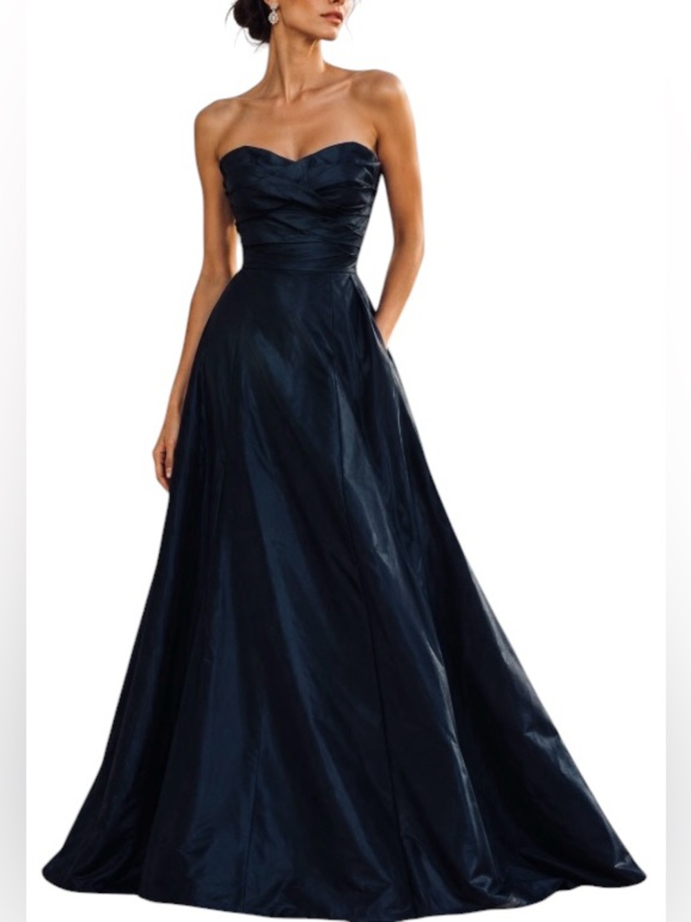 Vintage Alvina Valenta | Strapless Gown